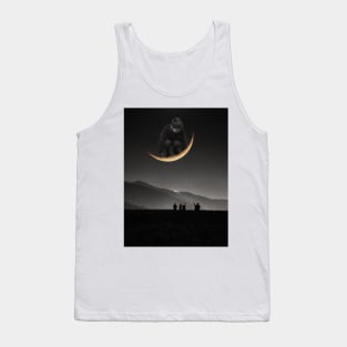 Ride on the moon Tank Top